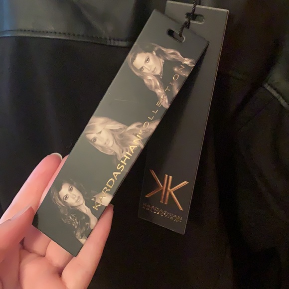NWT Kardashian Kollection Black Soft Jacket - Picture 5 of 6